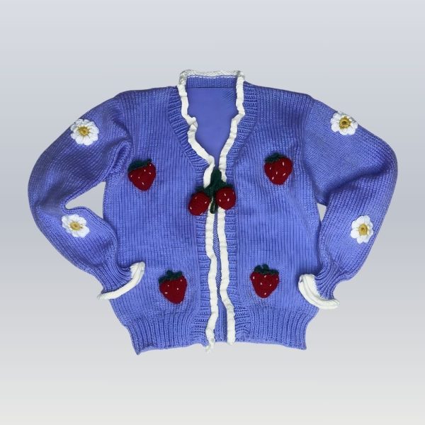Baby Cardigan Strawberry