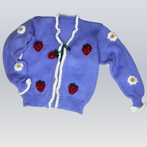 Baby Cardigan Strawberry