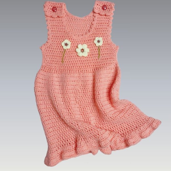 Crochet Baby Frock Knitrollers