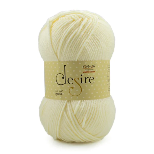 Desire Knitting Yarn - DSR004 - Cream