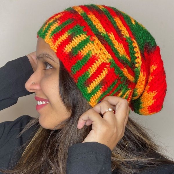 Unisex Bob-Marley Slouchy Beanie Knitrollers