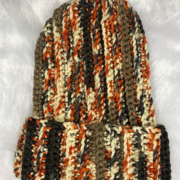 Unisex Multi-Color Slouchy Beanie Knitrollers
