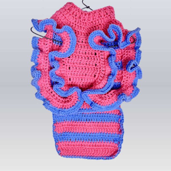 Crochet Combo set- Dog Sweater and heart Sweater