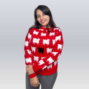 Princess Diana Black Sheep Sweater